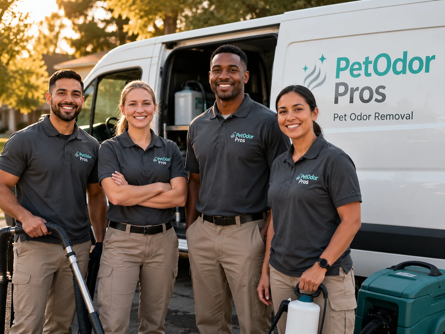 Pet Odor Removal team serving Staples, TX